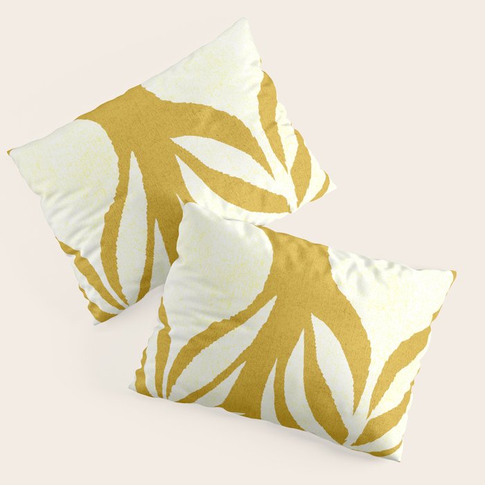 Flower 013-yellow Pillow Sham Gallery Image 3