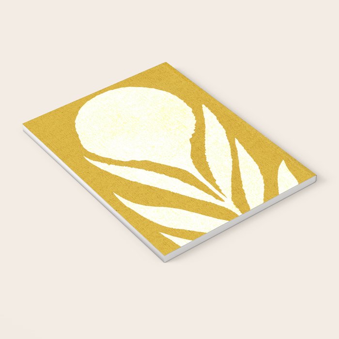 Flower 013-yellow Notebook Gallery Image 3