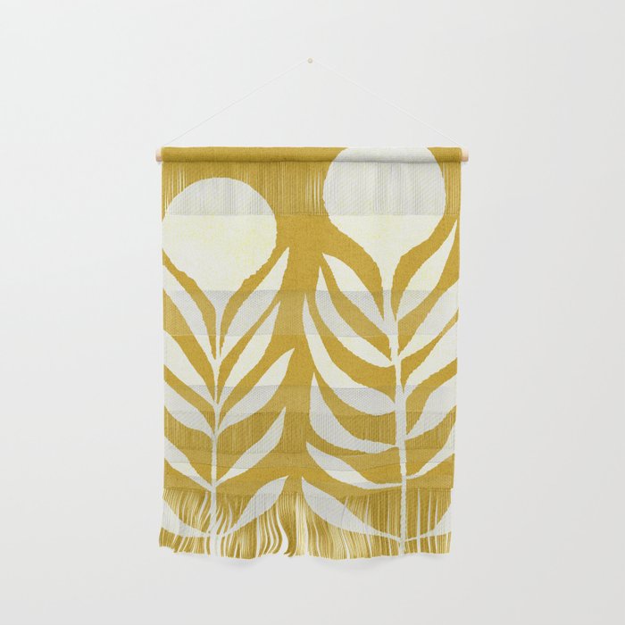 Flower 013-yellow Wall Hanging Gallery Image 1