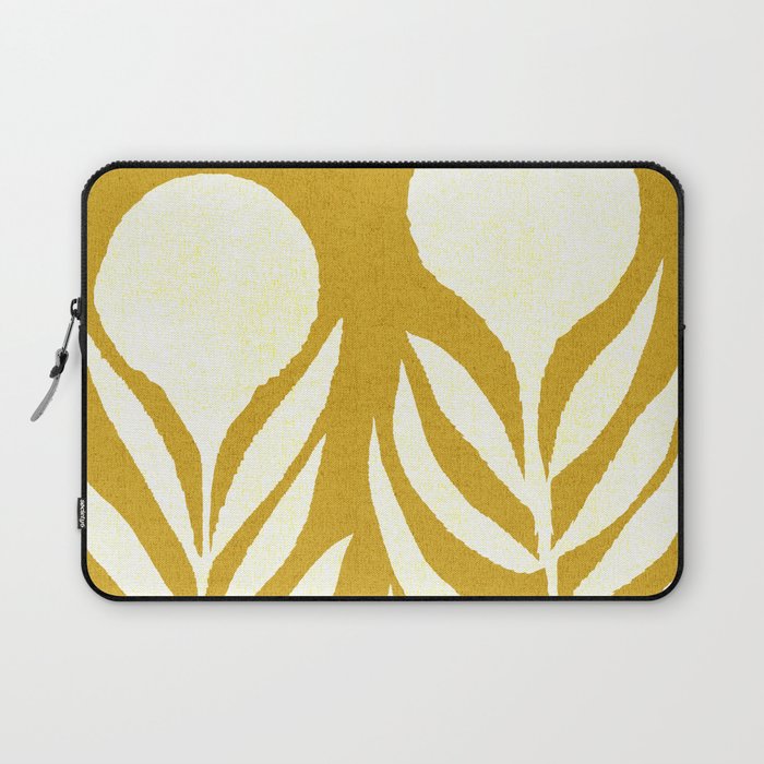 Flower 013-yellow Laptop Sleeve Gallery Image 1