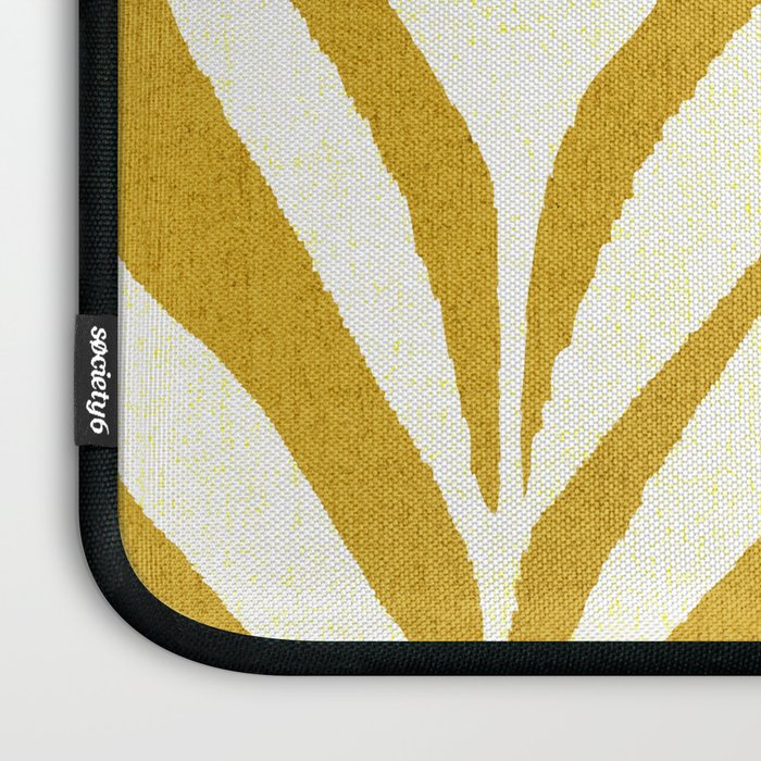 Flower 013-yellow Laptop Sleeve Gallery Image 3