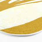 Flower 013-yellow Bath Mat Gallery Image 3