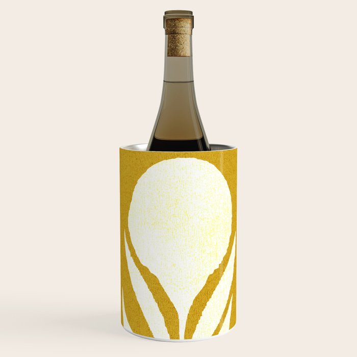 Flower 013-yellow Wine Chiller Gallery Image 2
