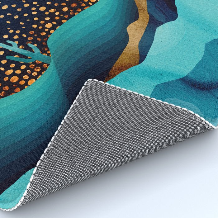Indigo Desert Night Rug Gallery Image 4