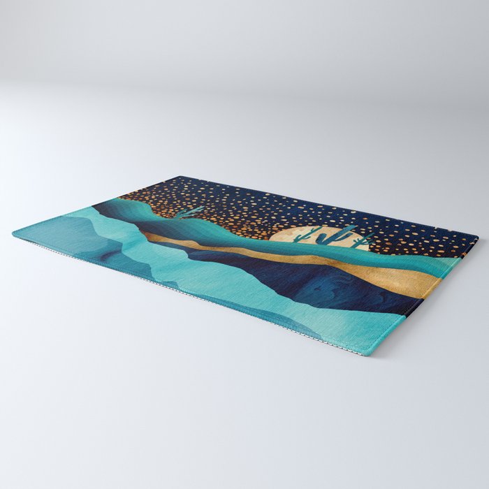 Indigo Desert Night Rug Gallery Image 3