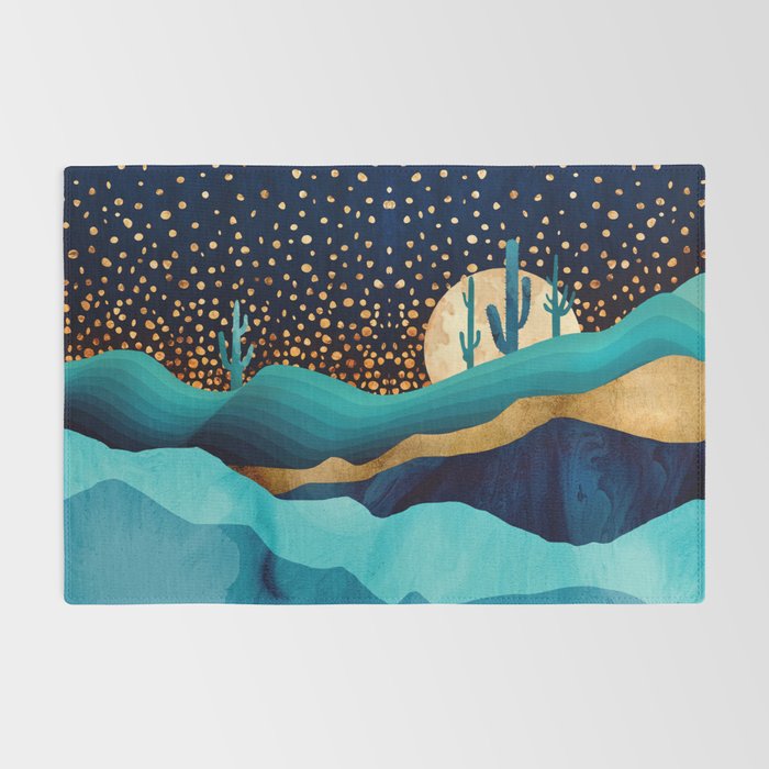 Indigo Desert Night Rug Gallery Image 2