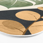 Branches and Leaves in an Abstraction 01 Bath Mat Gallery Image 3