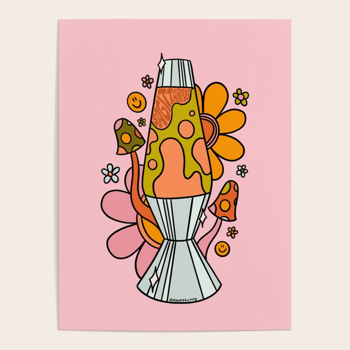 Sagittarius Lava Lamp Poster Gallery Image 1