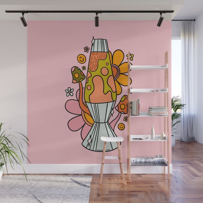 Sagittarius Lava Lamp Wall Mural Gallery Image 1