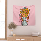 Sagittarius Lava Lamp Wall Tapestry Gallery Image 2