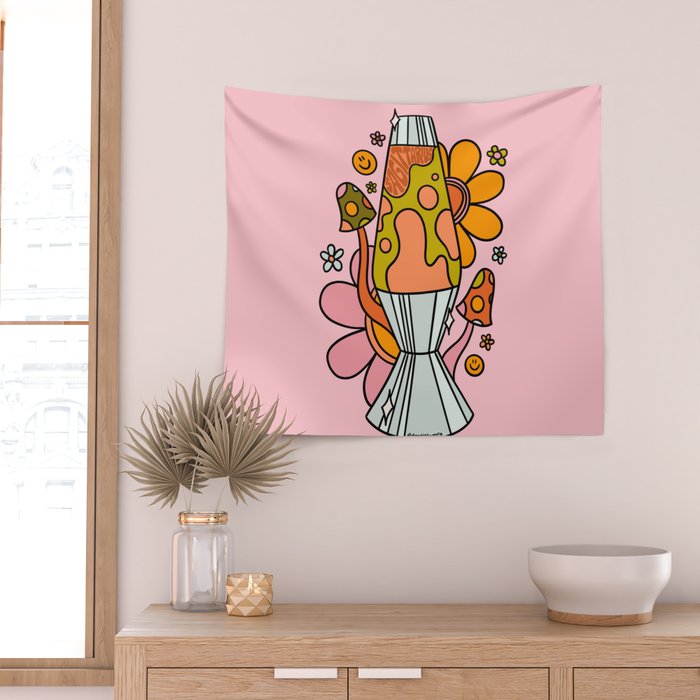 Sagittarius Lava Lamp Wall Tapestry Gallery Image 2