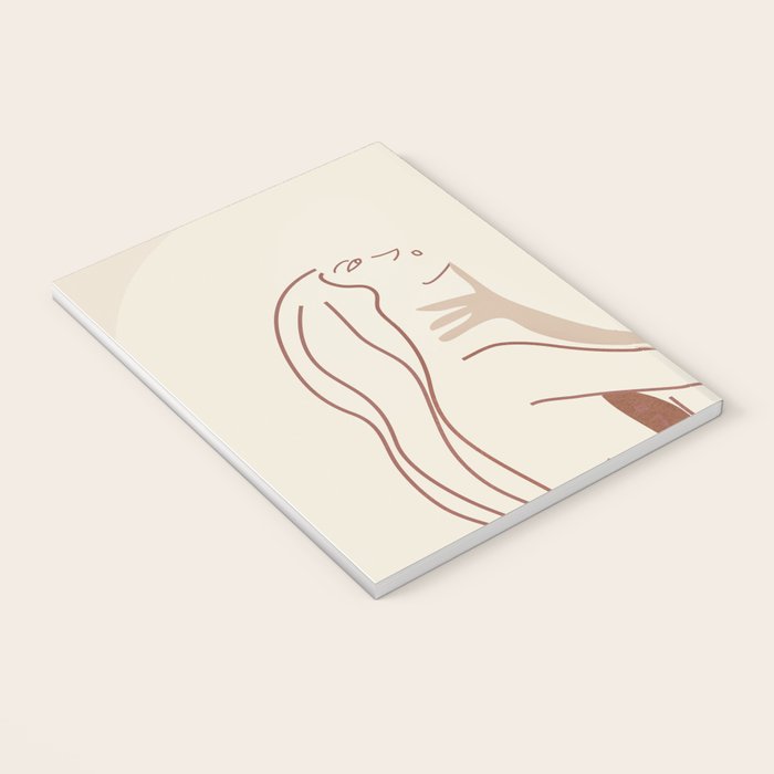 Abstract Woman Notebook Gallery Image 3