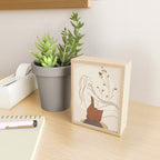 Abstract Woman Mini Art Print Gallery Image 2