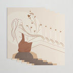 Abstract Woman Wrapping Paper Gallery Image 3