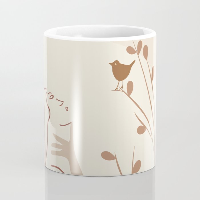 Abstract Woman Coffee Mug Gallery Image 4
