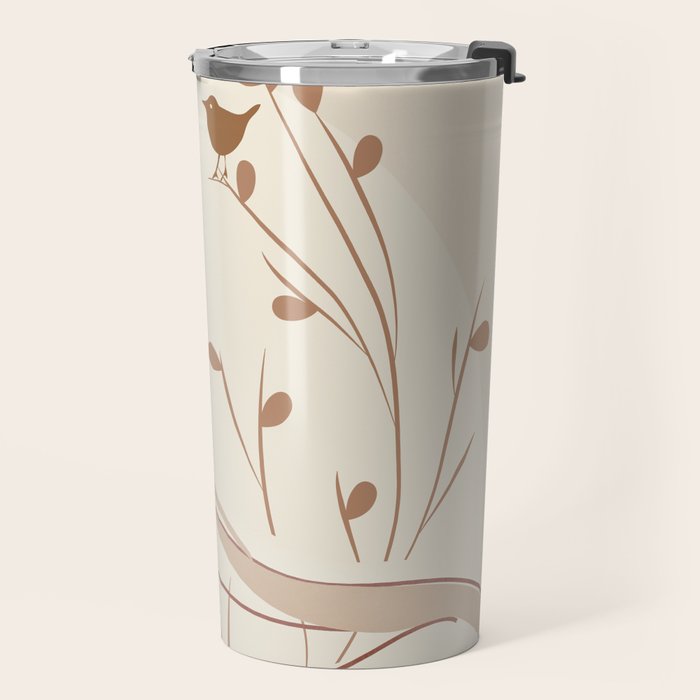Abstract Woman Travel Mug Gallery Image 2