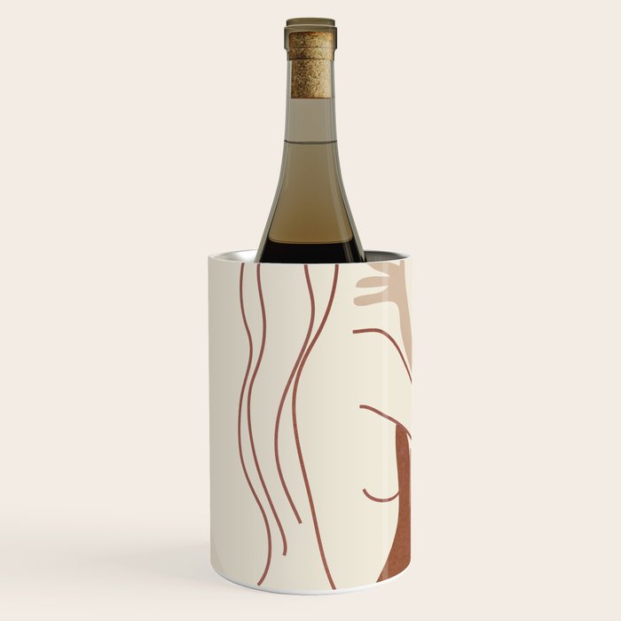 Abstract Woman Wine Chiller Gallery Image 2