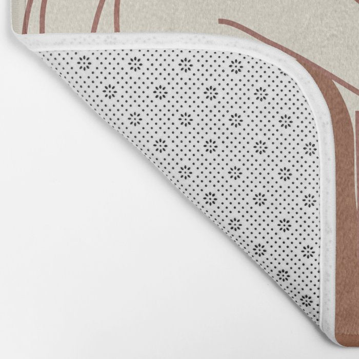 Abstract Woman Bath Mat Gallery Image 2