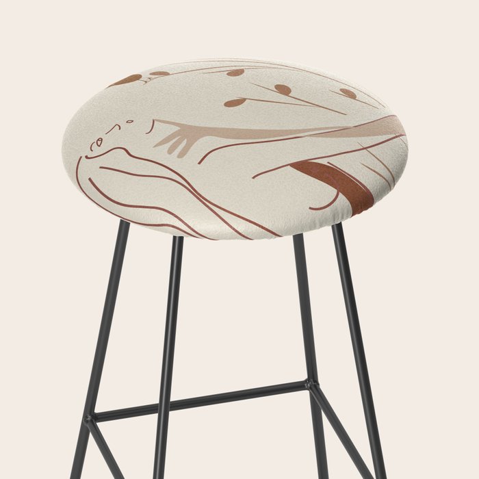 Abstract Woman Stool Gallery Image 2
