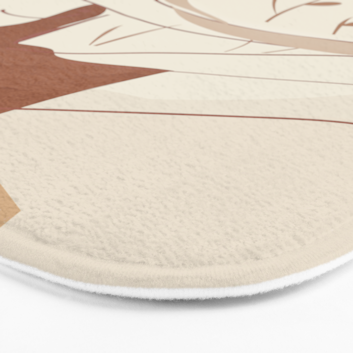 Abstract Woman Bath Mat Gallery Image 3