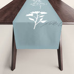 White Flower Pattern_05 Table Runner Gallery Image 1
