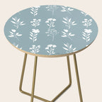 White Flower Pattern_05 Side Table Gallery Image 2