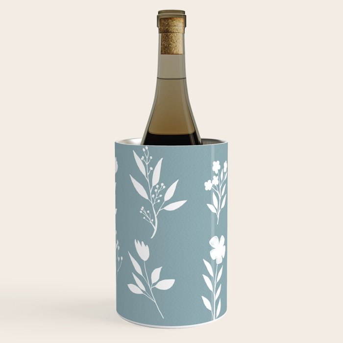 White Flower Pattern_05 Wine Chiller Gallery Image 3