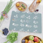 White Flower Pattern_05 Cutting Board Gallery Image 2