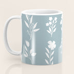 White Flower Pattern_05 Coffee Mug Gallery Image 3