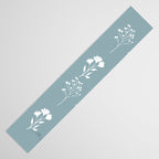 White Flower Pattern_05 Table Runner Gallery Image 3