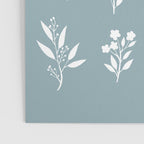 White Flower Pattern_05 Poster Gallery Image 3