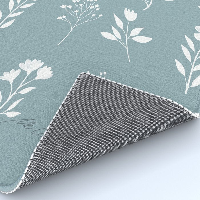 White Flower Pattern_05 Rug Gallery Image 4