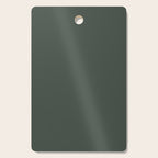 Neutral Sage Grey Solid Color Cutting Board Gallery Image 1