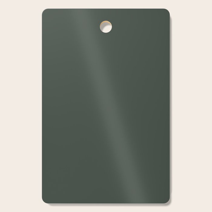 Neutral Sage Grey Solid Color Cutting Board Gallery Image 1