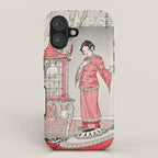 Art by Maurice "Jake" Day from "Wonder Tales from Tibet," 1922 iPhone Case Gallery Image 1