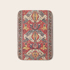 Dragon Sumakh Antique East Caucasus Kuba Rug Print Bath Mat Gallery Image 1