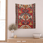 Dragon Sumakh Antique East Caucasus Kuba Rug Print Wall Tapestry Gallery Image 2