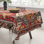 Dragon Sumakh Antique East Caucasus Kuba Rug Print Tablecloth Gallery Image 3