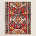 Dragon Sumakh Antique East Caucasus Kuba Rug Print Jigsaw Puzzle Gallery Image 1
