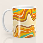 retro wave warm Coffee Mug Gallery Image 3