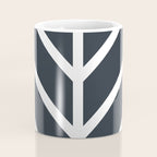 Leaf Black Coffee Mug Gallery Image 4