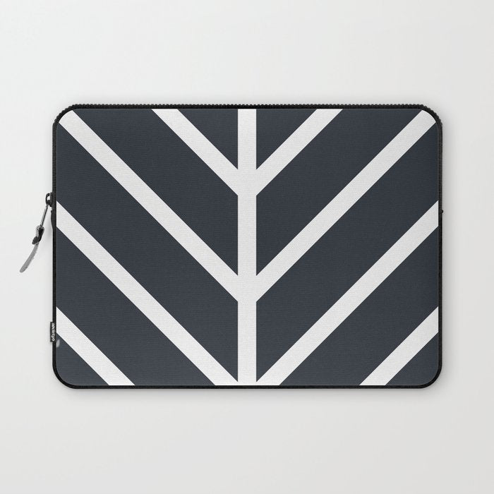 Leaf Black Laptop Sleeve Gallery Image 1