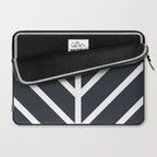Leaf Black Laptop Sleeve Gallery Image 2