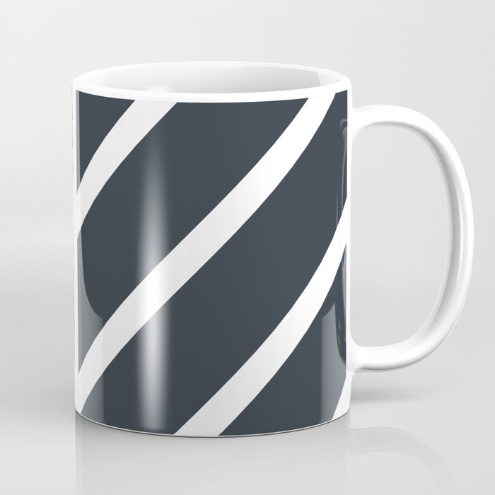 Leaf Black Coffee Mug Gallery Image 1