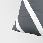 Leaf Black Pillow Sham Gallery Image 4
