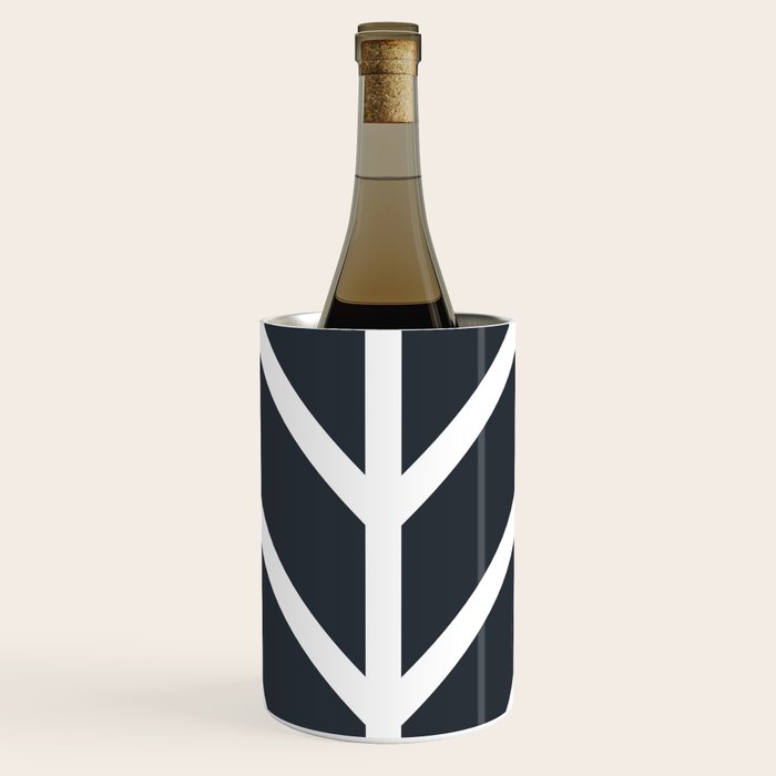 Leaf Black Wine Chiller Gallery Image 1