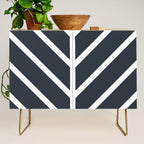 Leaf Black Credenza Gallery Image 1