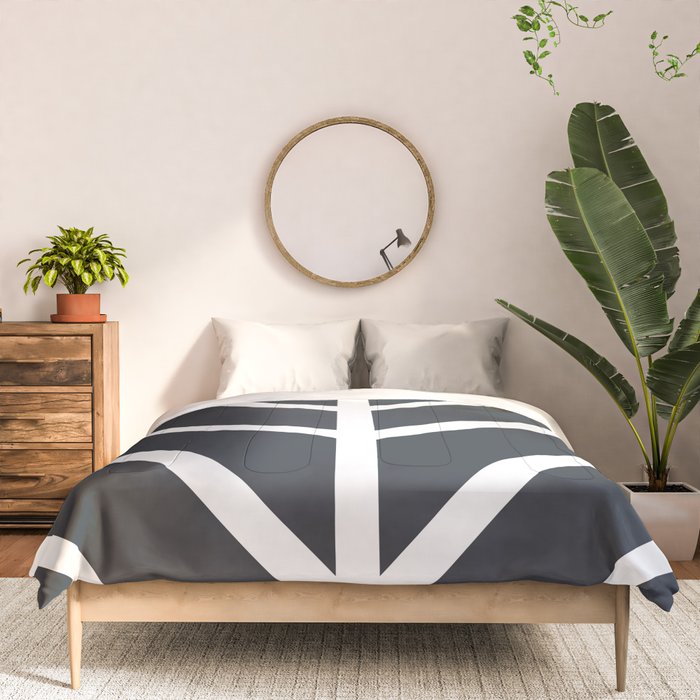 Leaf Black Comforter Gallery Image 3