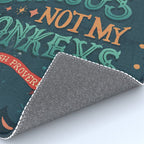 Not My Circus Not My Monkeys Rug Gallery Image 4