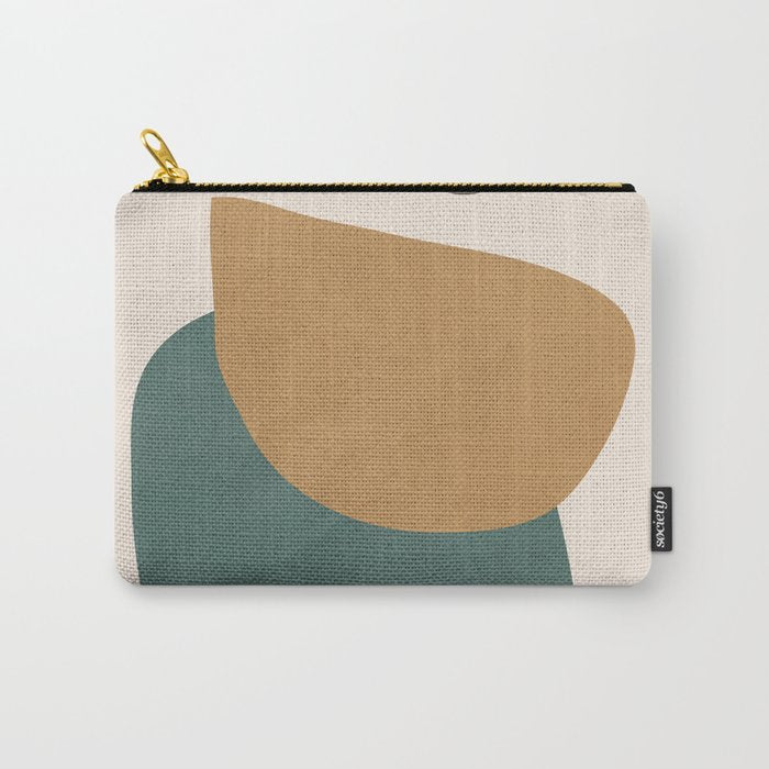 Abstract Minimal Shapes III Carry All Pouch Gallery Image 1